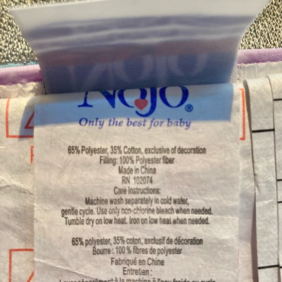 Nojo Love Birds collection Owl  Diaper Stacker 23" x 13" x  8" - Picture 8 of 10